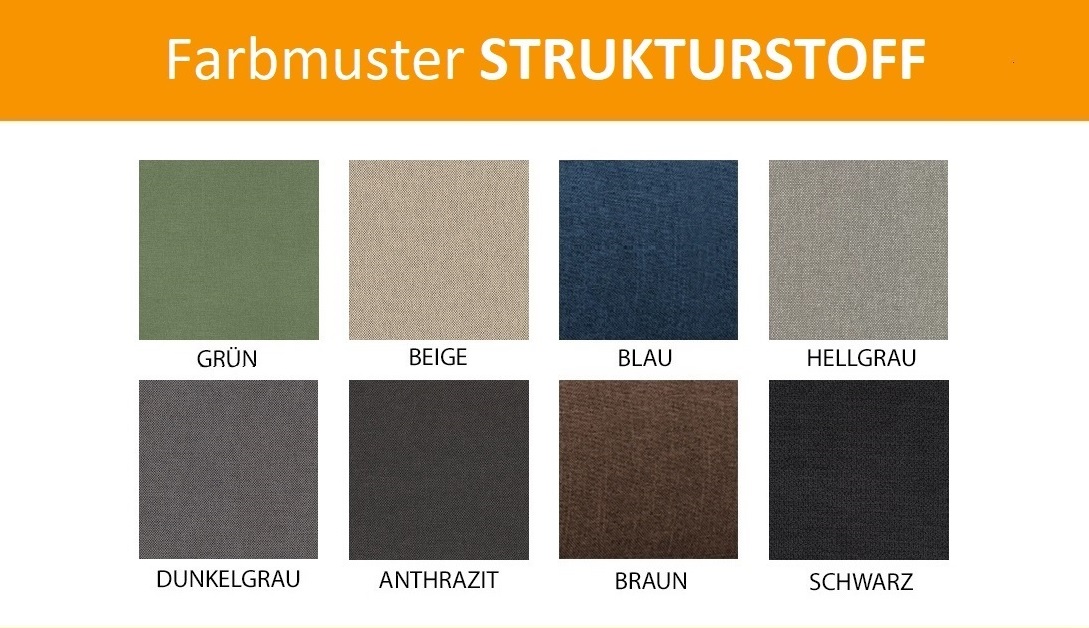 Farben für den Strukturstoff bzw. Webstoff