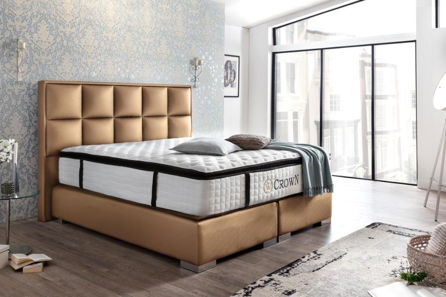 Hotelbett Boxspringbett Luxus Mandarin Modern Mega Kunstlederbett Designerbett Ebay