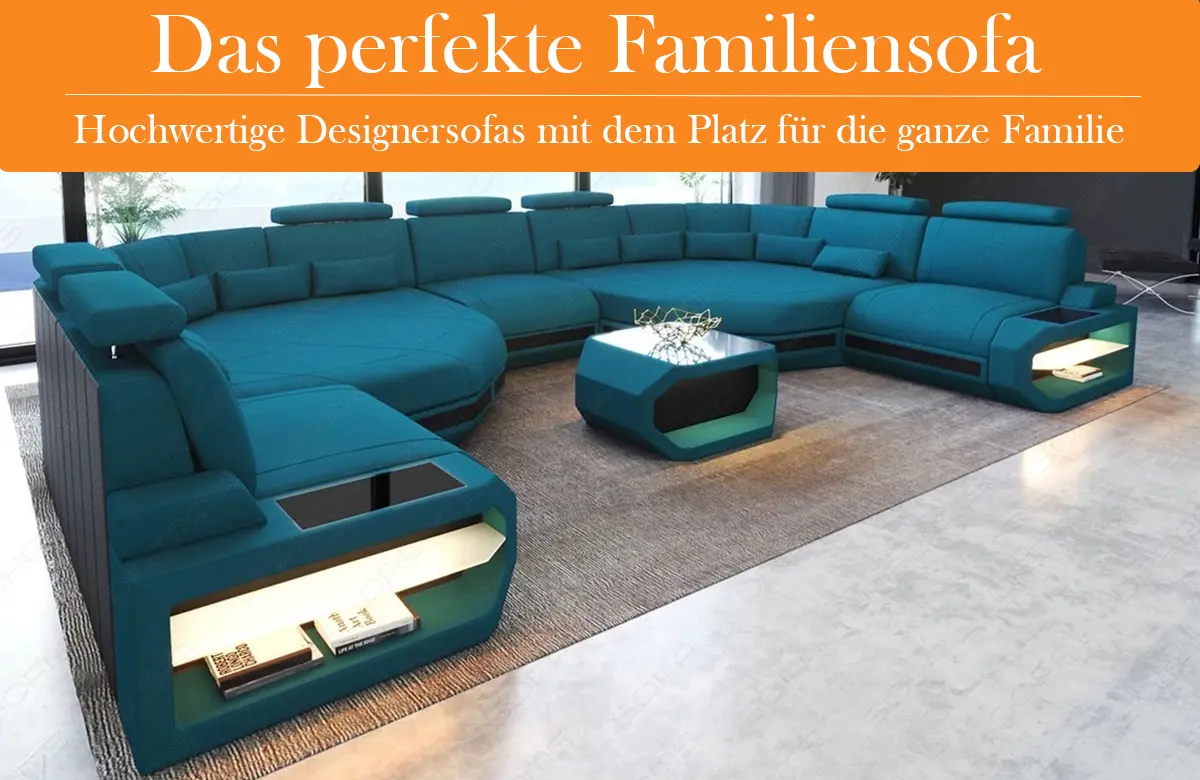 Sofas für die ganze Familie