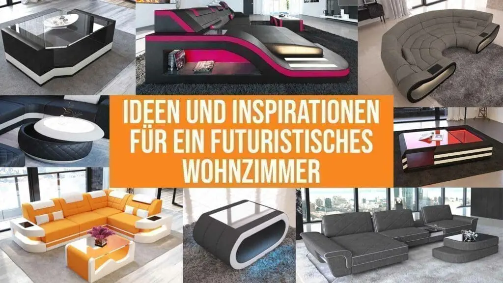 Ideen und Inspirationen für ein futuristisches Wohnzimmer