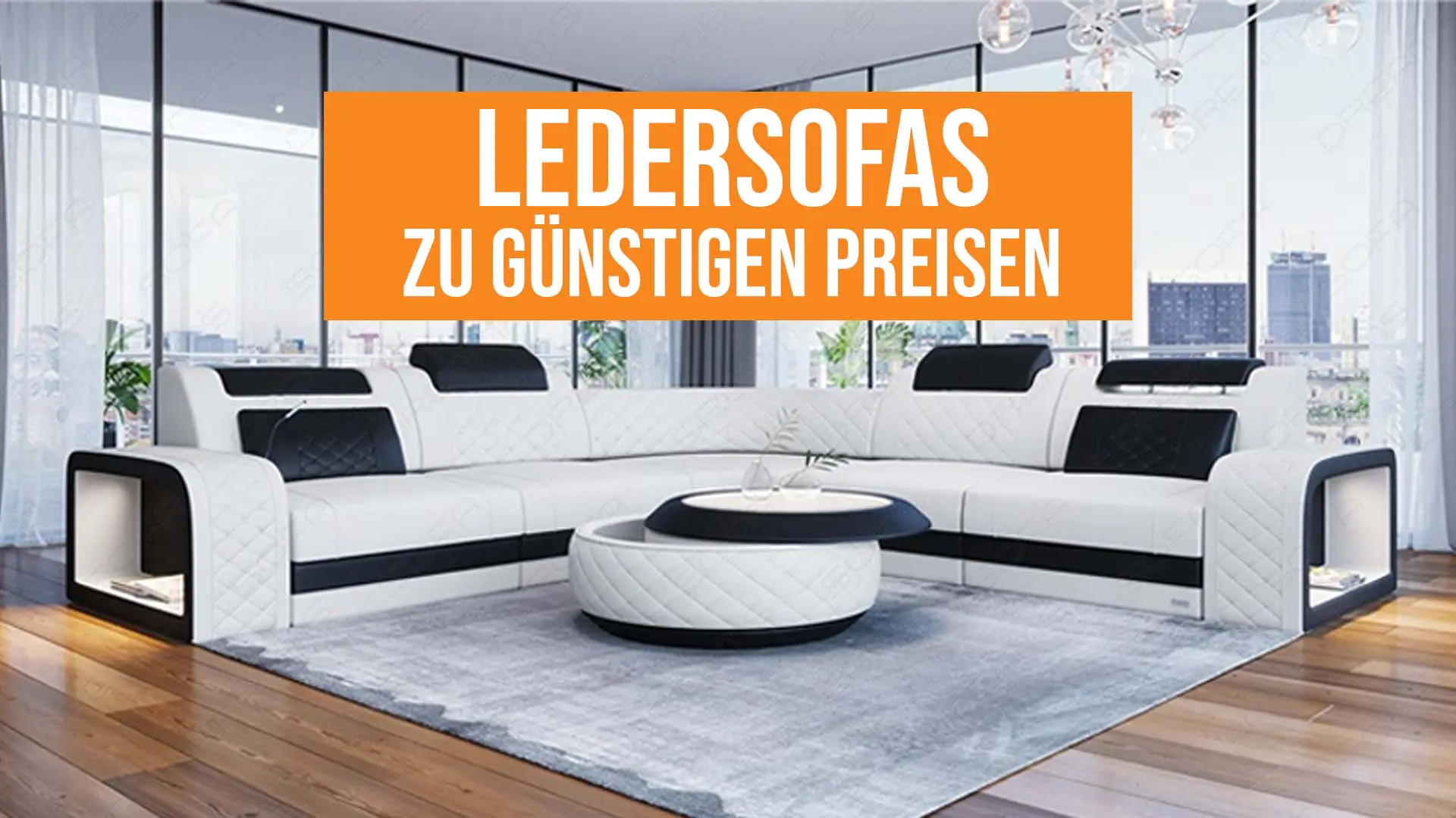 Ledersofas zu günstigen Preisen