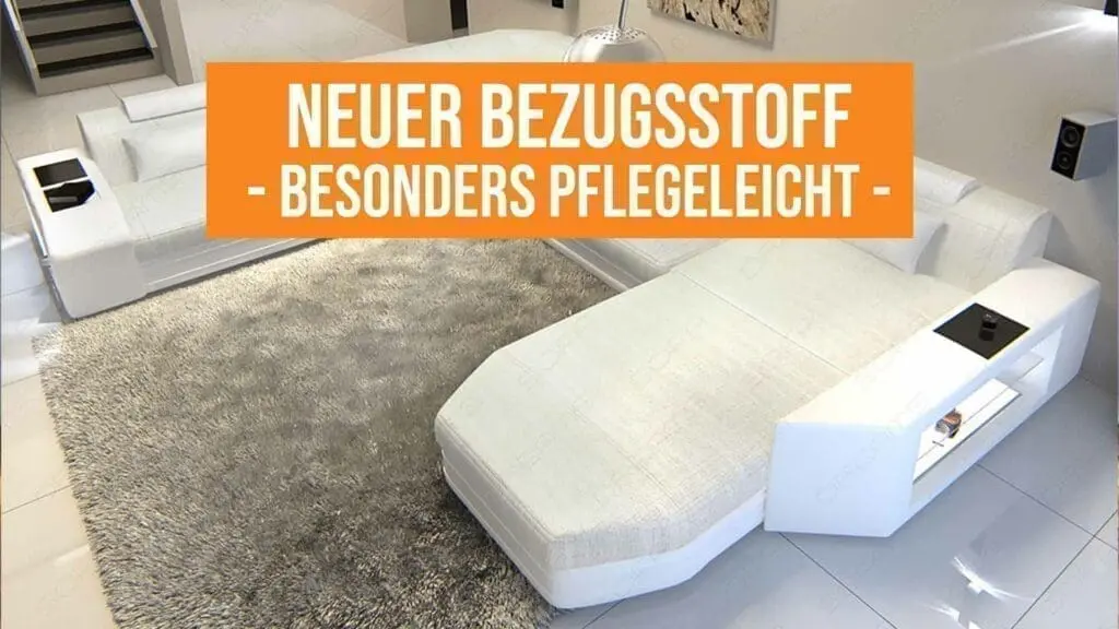 Neuer, sensationeller Bezugsstoffs für Sofas, der besonders pflegeleicht ist