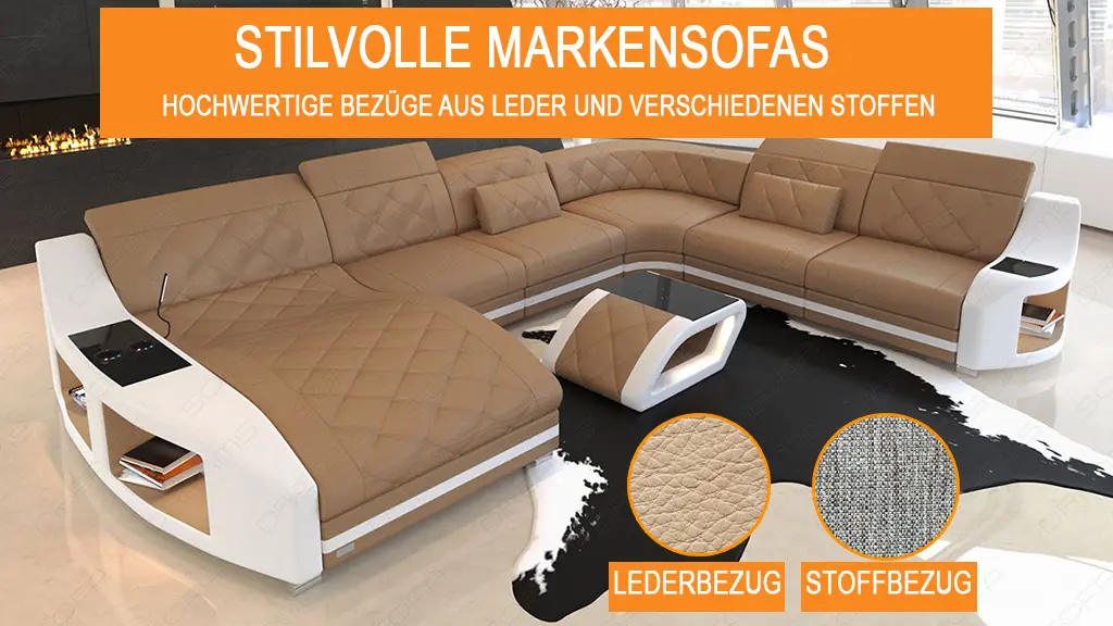 Markensofas von Sofa Dreams