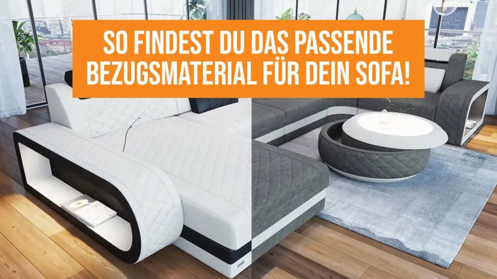 So findest du das passende Bezugsmaterial für dein Sofa