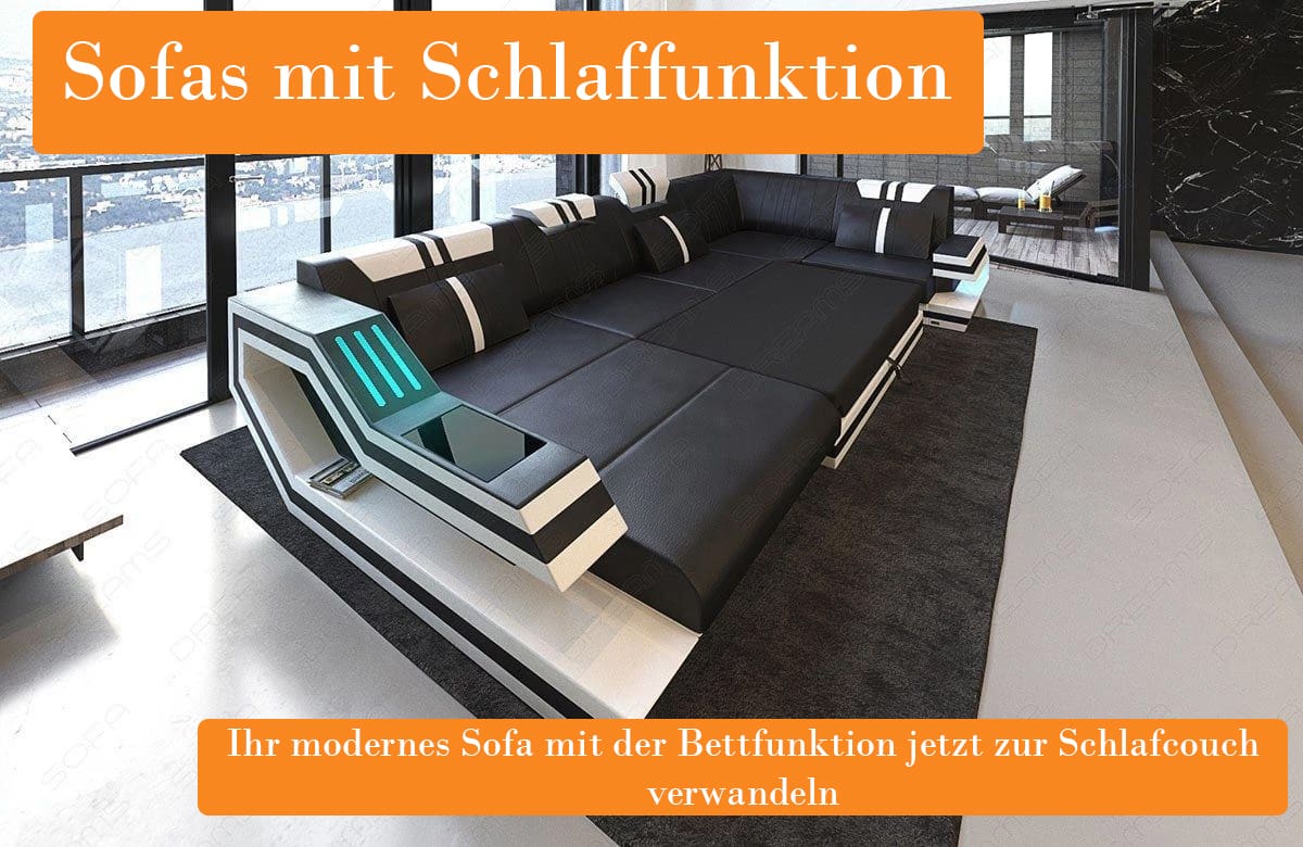 Sofa mit Bettfunktion